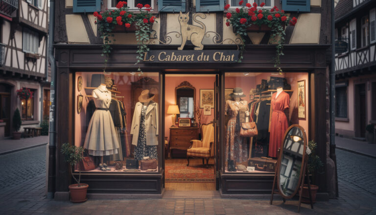 découvrez le cabaret du chat à strasbourg, une boutique vintage et friperie unique où charme rétro et pièces originales vous attendent pour un style authentique.