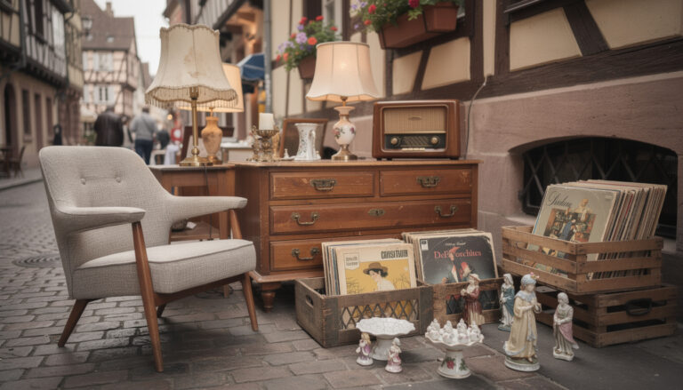 découvrez la brocante vintage à strasbourg, une sélection unique de meubles et objets rétro pour décorer votre intérieur avec charme et authenticité.