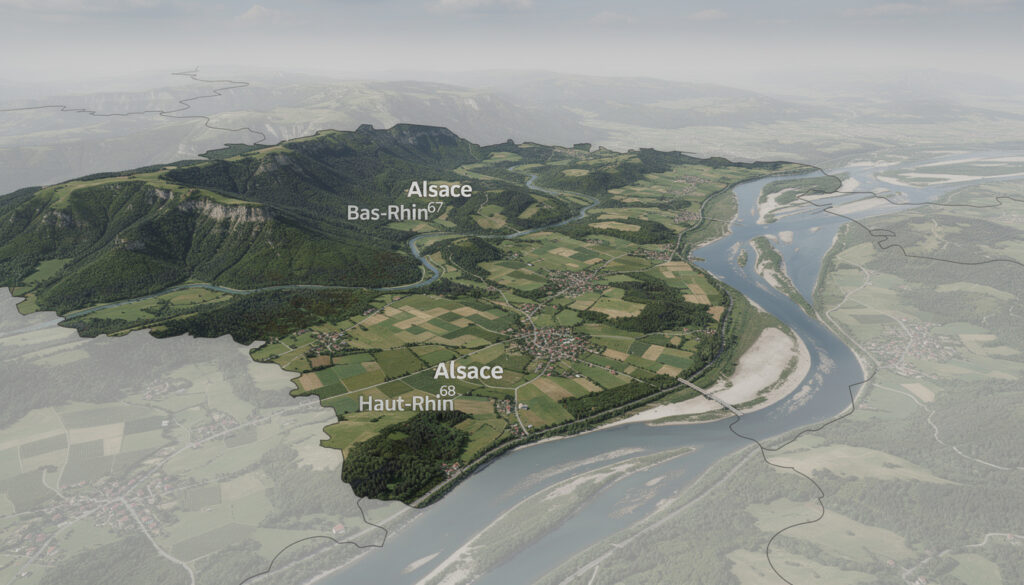 découvrez l'alsace en france, sa situation géographique unique et ses départements principaux, le bas-rhin (67) et le haut-rhin (68), au cœur de l'europe.