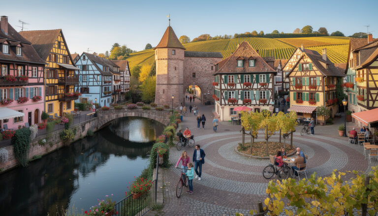 découvrez les plus belles villes d'alsace avec colmar, riquewihr et eguisheim. explorez leur charme unique, leurs ruelles pittoresques et leur riche patrimoine culturel.