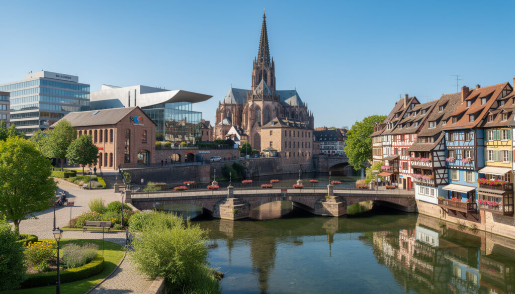 découvrez les plus grandes villes d'alsace : strasbourg, mulhouse et colmar, leurs richesses culturelles, leurs attractions touristiques et leur charme unique.