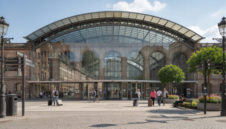 découvrez la gare centrale de strasbourg, un point névralgique avec des accès faciles aux transports en commun, services et connexions vers toute l'alsace.