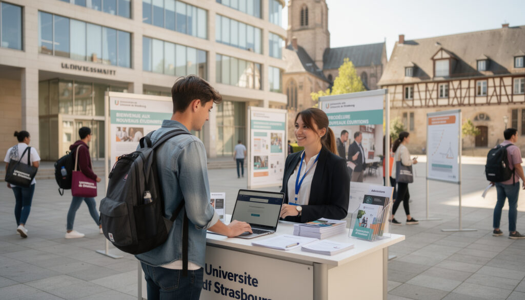 découvrez comment vous inscrire facilement à l'université de strasbourg. guide complet des démarches, documents nécessaires et conseils pour réussir votre inscription.