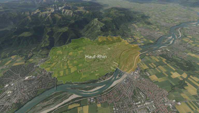 découvrez la localisation géographique du haut-rhin en france, ses frontières, ses principales villes et ses caractéristiques régionales.