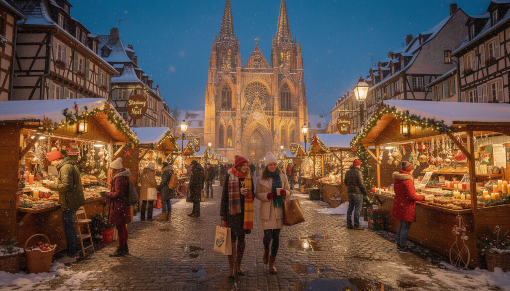 découvrez pourquoi strasbourg est élue plus belle ville de france à noël, célèbre pour son marché de noël magique, ses décorations féériques et son ambiance chaleureuse unique.