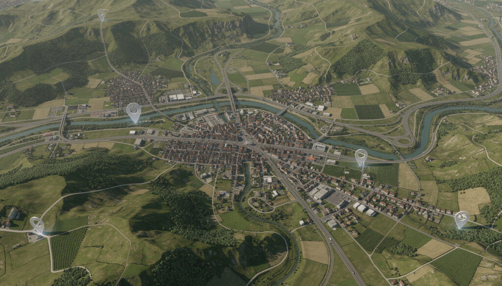 découvrez les villes proches de colmar avec leurs distances et leur localisation pour mieux planifier vos déplacements et excursions.